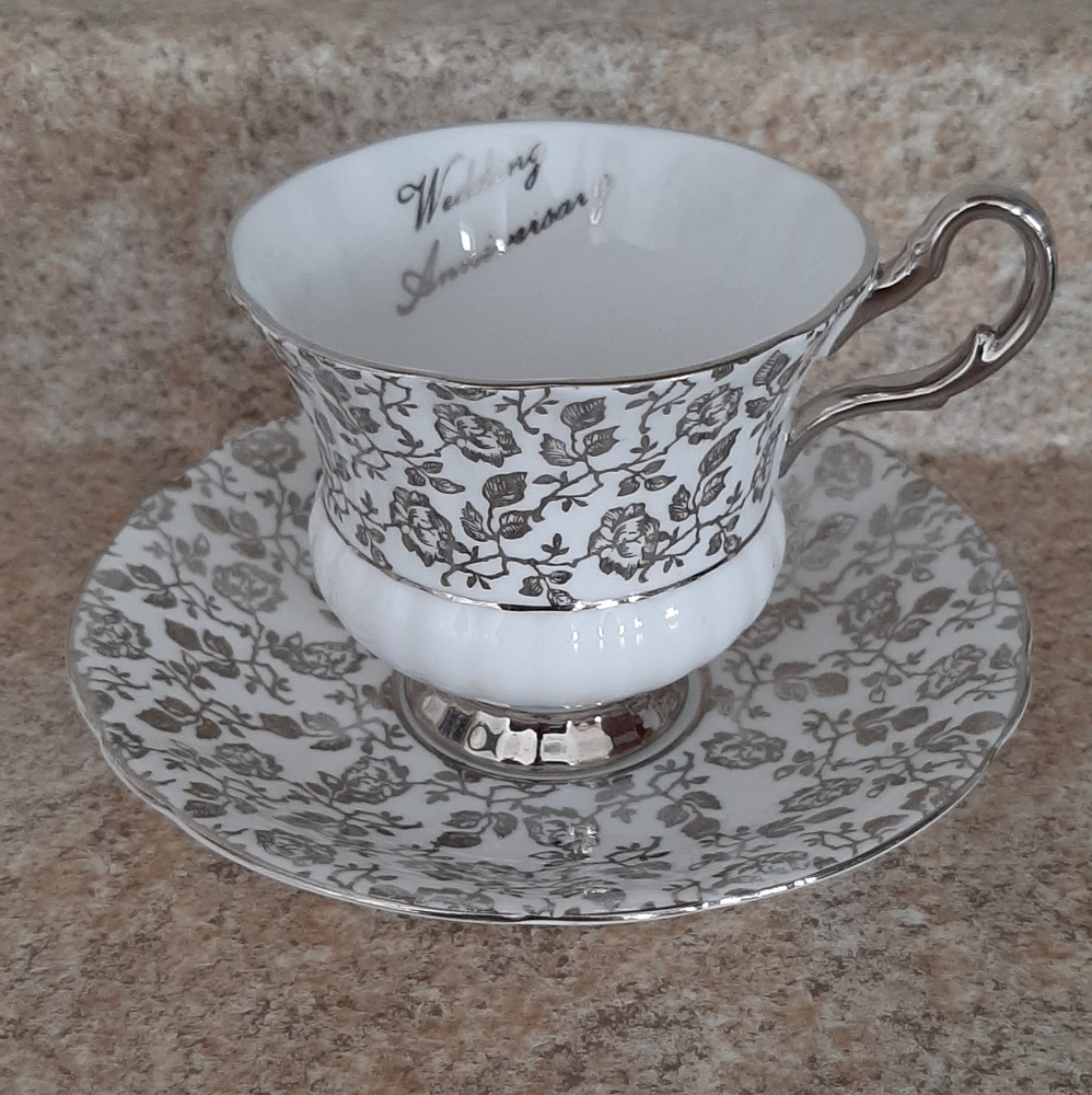 Vintage Cup and Saucer Set